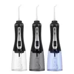 Erőteljes vezeték nélküli 350 ml-es vízes fogselyem, hordozható OLED kijelzős szájöblítő 5 nyomás üzemmóddal