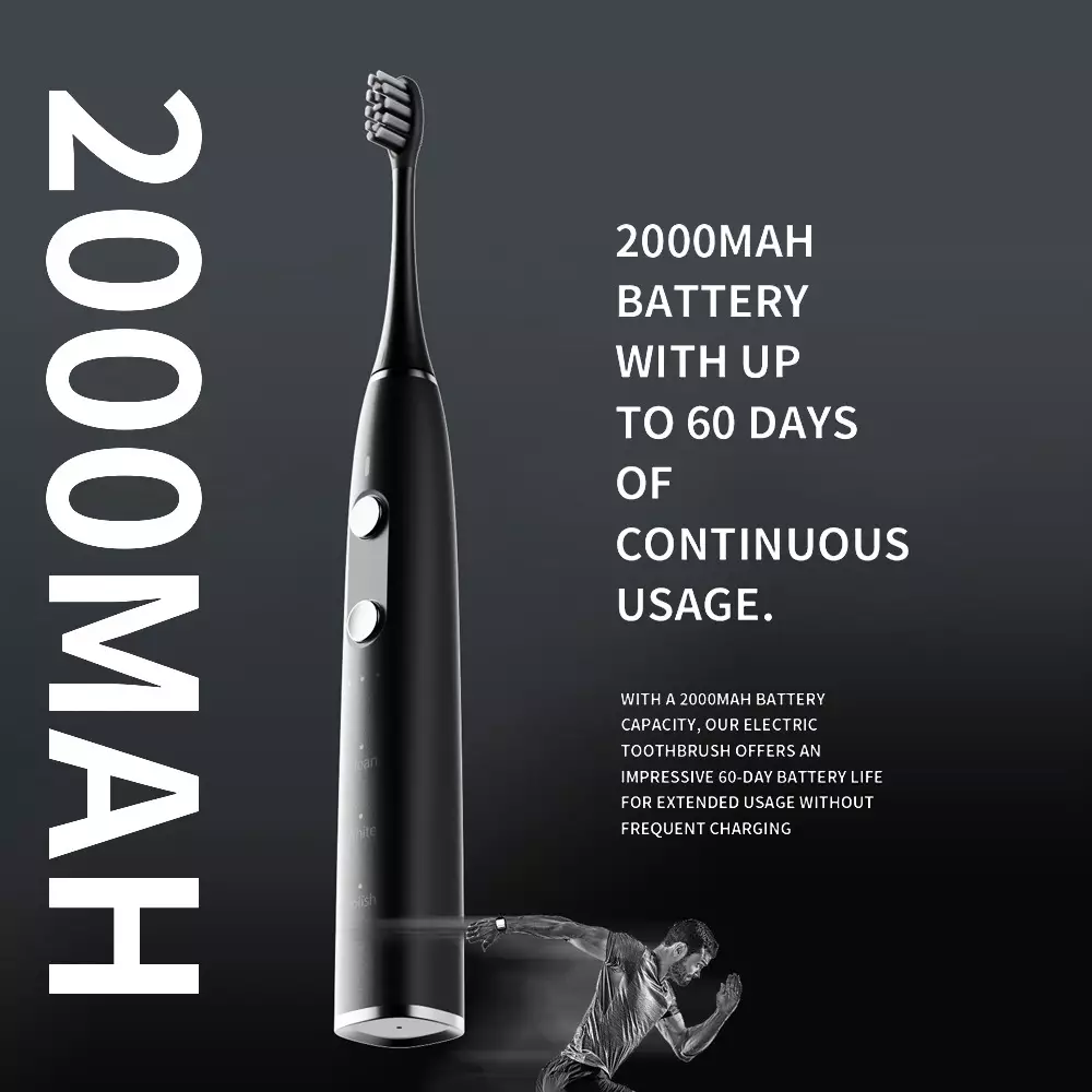 Automata Smart Premium hordozható utazási elektromos Sonic fogkefe