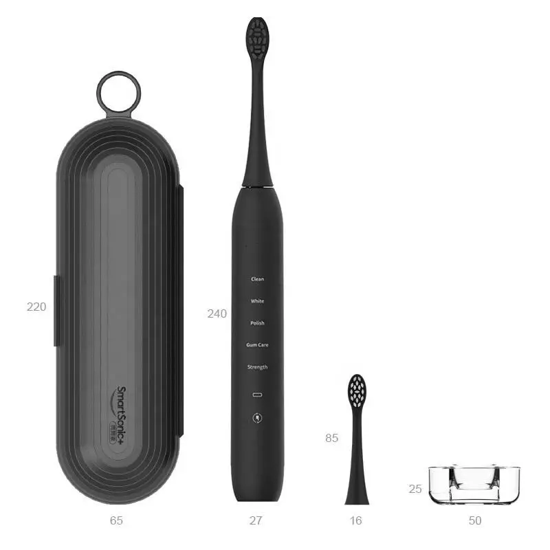 Smart Sonic Whitening Dupont Soft Brush Silent elektromos fogkefe