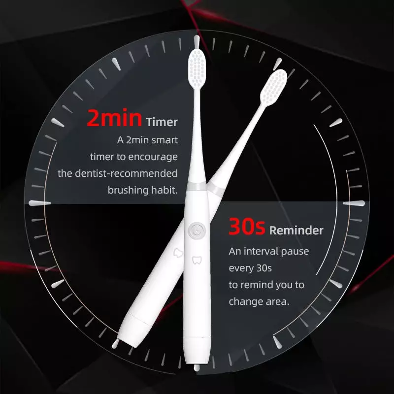 Travel Adult Toothbrush Smart Sonic elektromos fogkefe
