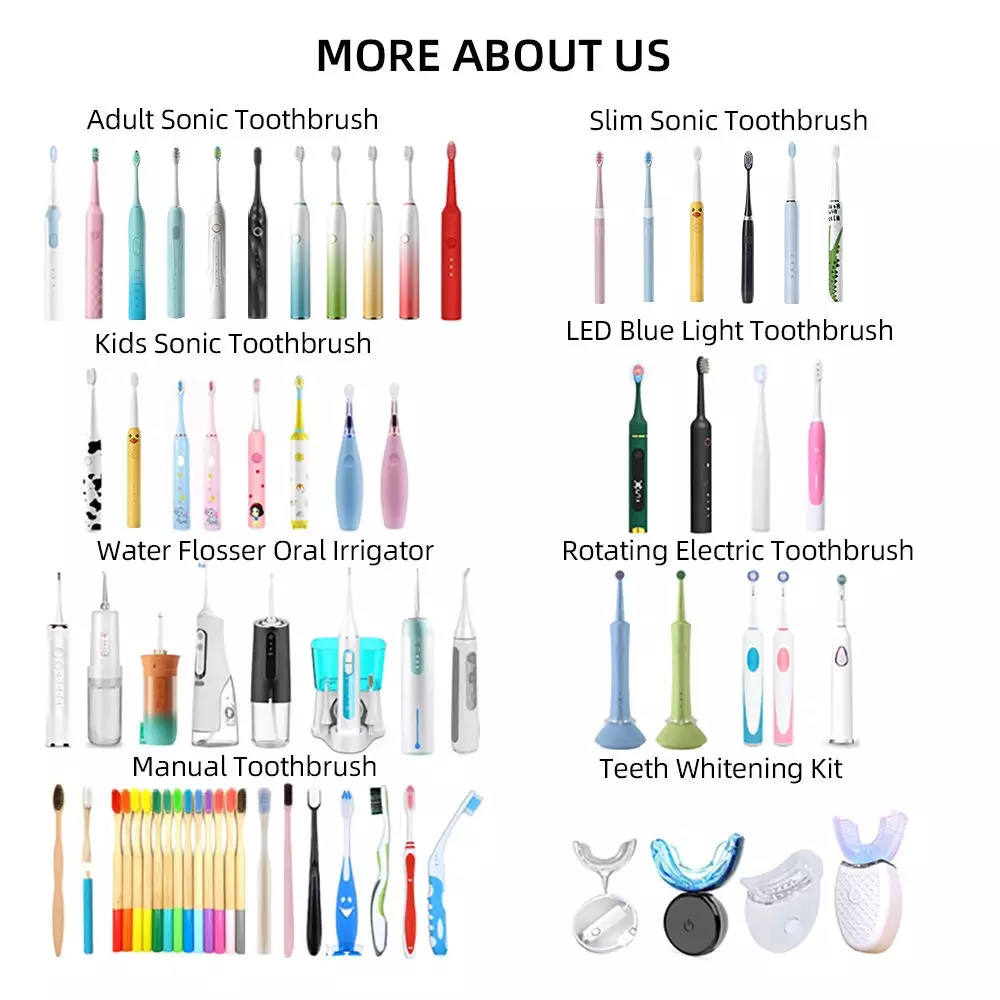 Travel Adult Toothbrush Smart Sonic elektromos fogkefe